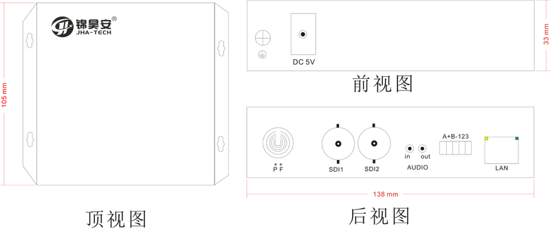 1路SDI高清光端机